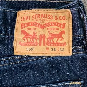 Mens Levi’s 559 jeans